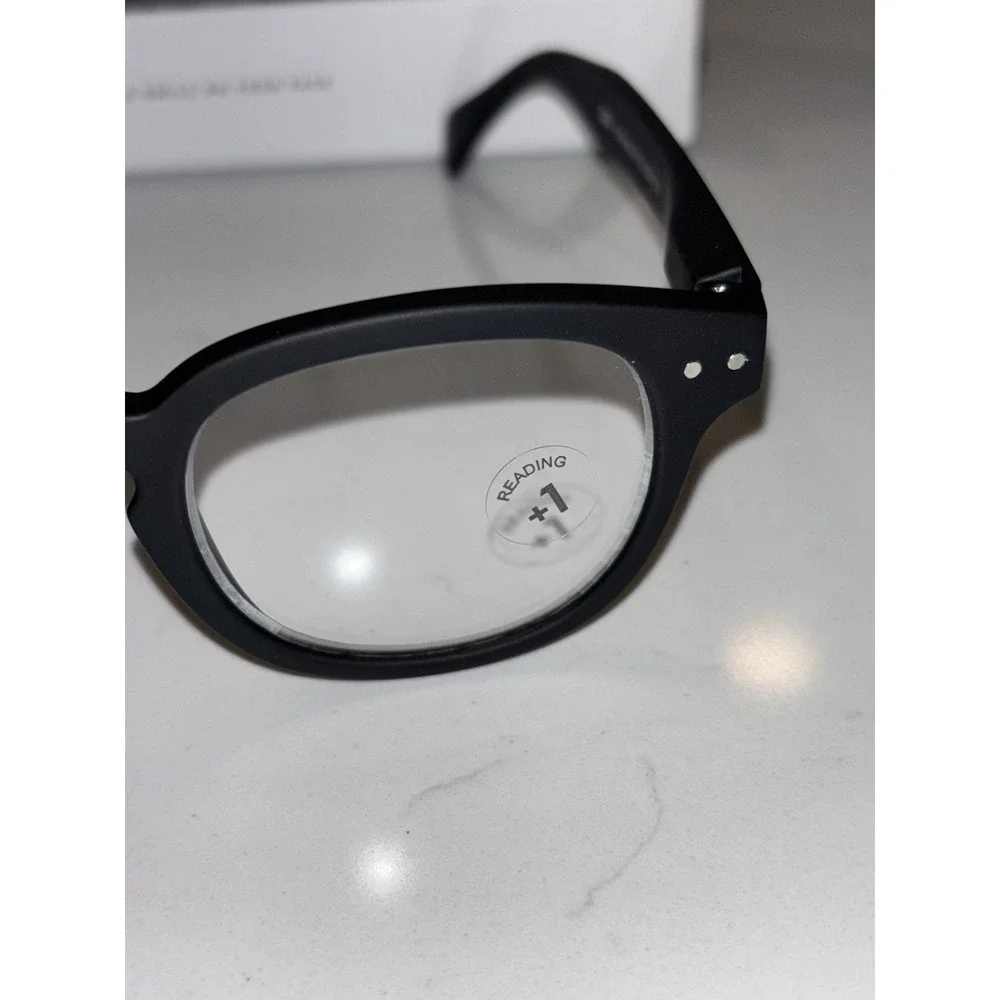 Izipizi Black Occhiali Da Lettura Reading Glasses #C 1.0 NIB